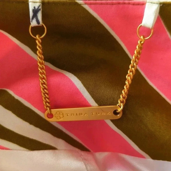 Trina Turk Pink Zebra Dress Coat - Picture 7 of 7